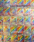 Lot de cartes Rainbow Pokémon Japonais