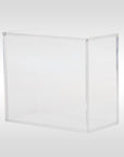 Astralis Display Protection Arkane Shield – boîtier acrylique anti-UV transparent universel pour booster box TCG vue de profil
