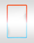 Slab Shield Fire Frost Arkane Shield – protection rigide rouge et bleu pour carte gradée PSA