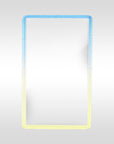 Slab Shield Frost Spark Arkane Shield – protection rigide bleu et jaune pour carte gradée PSA