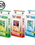 Pokémon Chinois Display Type Feuille/Feu/Eau Collect 151