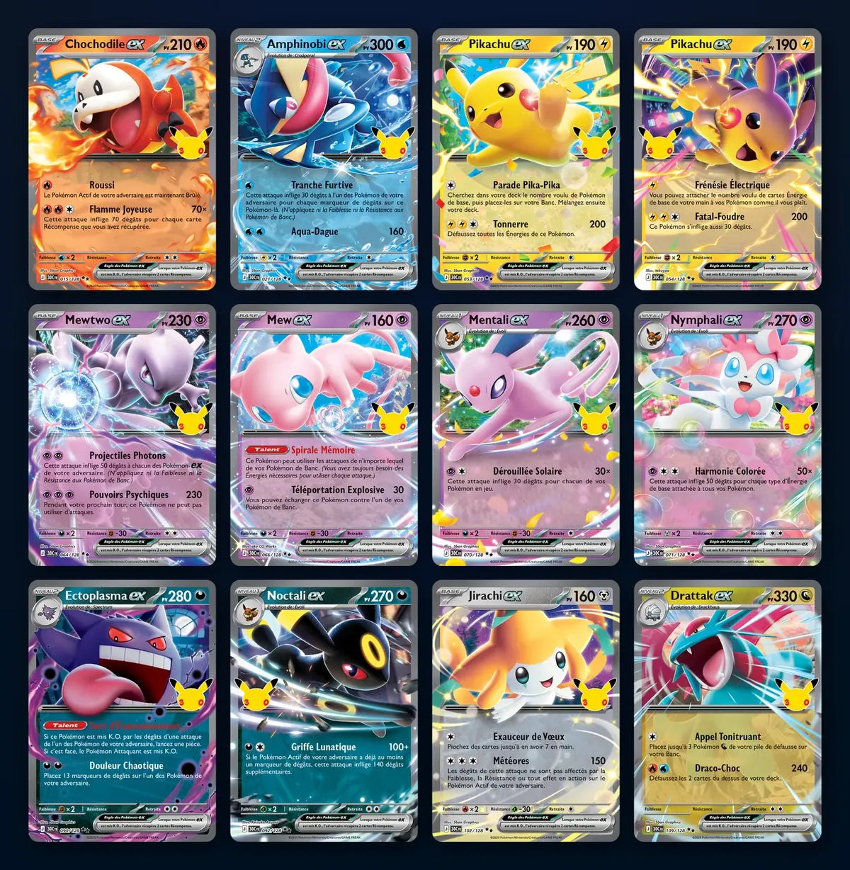 Display 30 ans Celebration M6a 20 Booster Pokémon Japonais