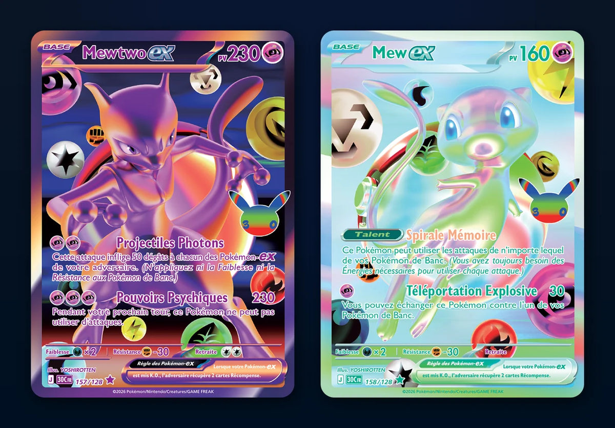 Display 30 ans Celebration M6a 20 Booster Pokémon Japonais