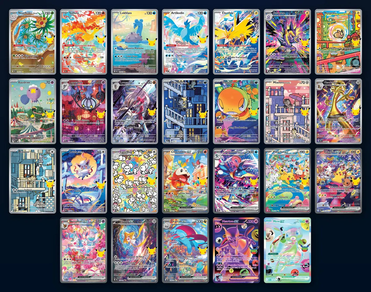 Display 30 ans Celebration M6a 20 Booster Pokémon Japonais