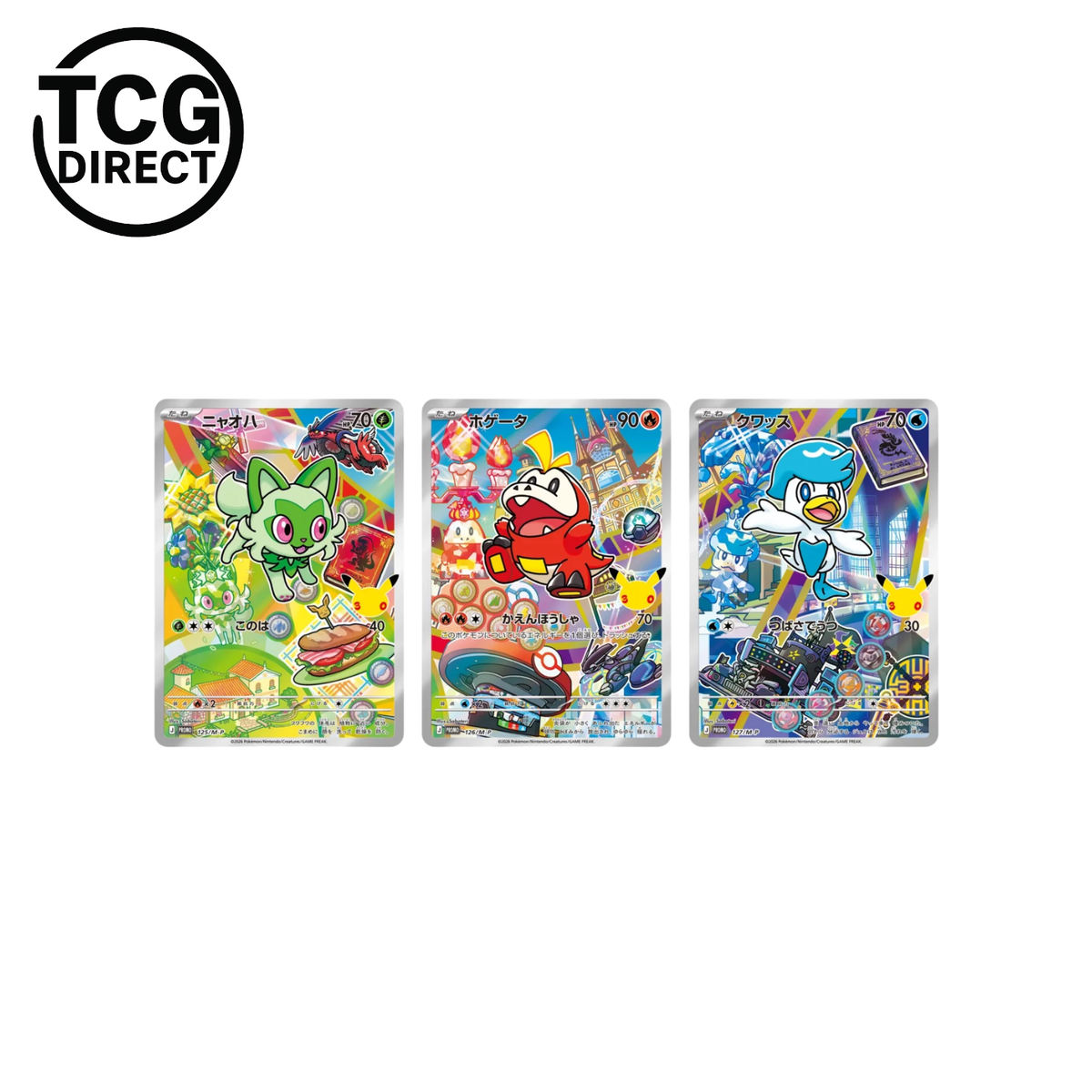 Coffret 30 ans Célébration First Partners 9G Pokémon Japonais (Pré-commande)