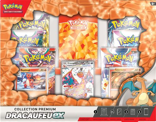 Coffret Collection Premium Dracaufeu-Ex Pokémon
