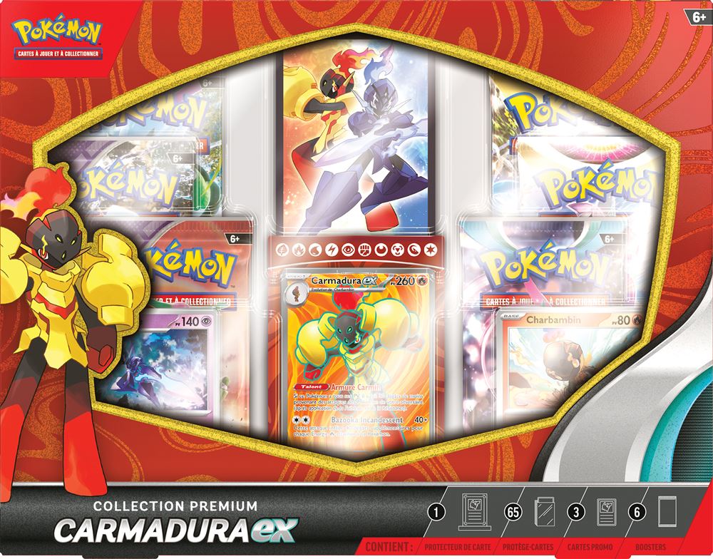 Coffret Collection Premium Carmadura ex Pokémon