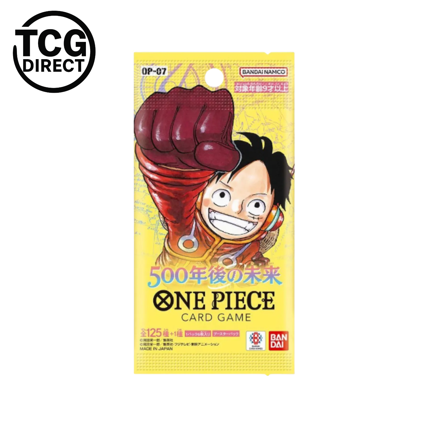 Booster 500 Years in the Future OP-07 One Piece Japanese
