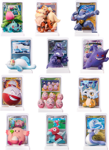 Coffret Figurine &amp; Carte Dream Painting Set 151 Pokémon Chinois