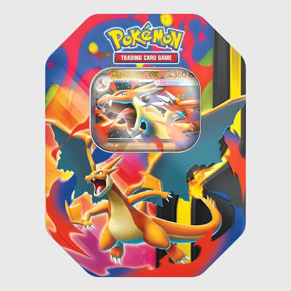 Pokébox Tin Méga-Dracaufeu Ex Pokémon Français