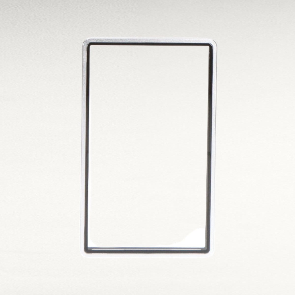 Slab aluminium Astra argent Arkane Shield – cadre premium en métal pour exposer les cartes gradées PSA