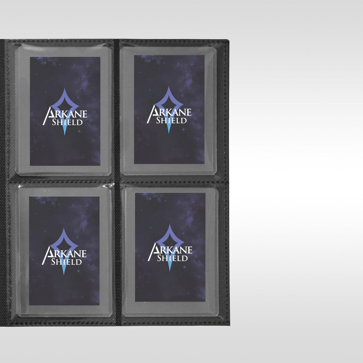Binder premium toploader 4 cases Arkane Shield – portfolio pour cartes TCG