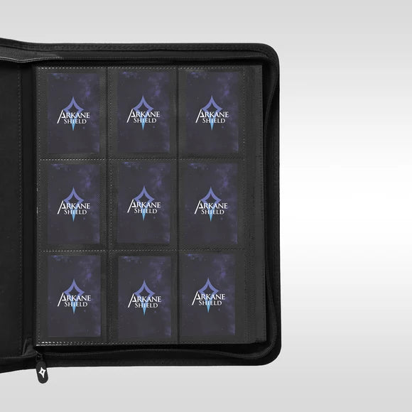 Classeur premium 360 cartes format 3x3 – Fourreau de rangement inclus