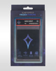 Slab Shield Frozen Throne – protection rigide bleu glace pour carte gradée PSA Arkane Shield